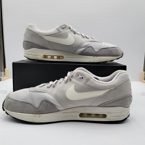 Nike Air Max 1 Shoes Mens Size 14 OG Mesh Suede Classic Running AH8145-011 (214) - Picture 2 of 10